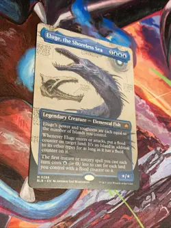 MTG Magic: The Gathering Eluge, the Shoreless Sea (Borderless) Bloomburrow Mint - Image 3
