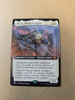 Myrel, Shield of Argive (Extended Art) - MTG - The Brothers' War - Card #305 - Image 1