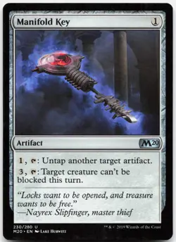 Manifold Key 230 Near Mint Core Set 2020 Uncommon Magic: The Gathering - Image 1
