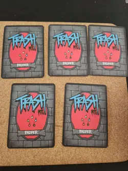 MTG Magic the Gathering Set of 5 Creature Tokens by Nelson Gibbons (Trash MTG) - Image 2