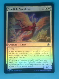 Mtg Starfield Shepherd Edge of Eternities Foil - Image 1