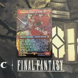 Gilgamesh, Master-at-Arms (Borderless) Final Fantasy Foil NM - Image 1