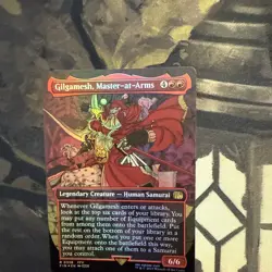 Gilgamesh, Master-at-Arms (Borderless) Final Fantasy Foil NM - Image 2