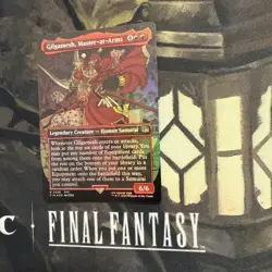Gilgamesh, Master-at-Arms (Borderless) Final Fantasy Foil NM - Image 3