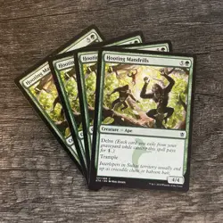 MTG 4x Hooting Mandrills x4 LP Khans of Tarkir - Image 1