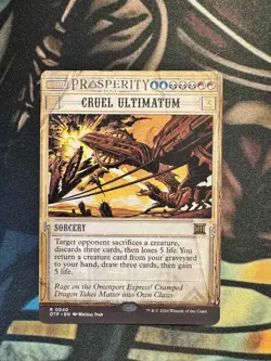 Cruel Ultimatum Outlaws of Thunder Junction: Breaking News Rare - Image 1