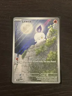 Litwick 101/086 (NM) - SV White Flare - Illustration Rare Pokemon TCG - Image 1