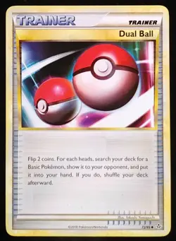 Dual Ball - 72/95 - Uncommon - HGSS - Unleashed - Pokemon - LP - Image 1