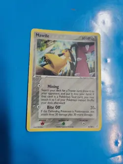 Pokemon TCG Mawile EX Crystal Guardians 9/100 Holo Holo Rare LP/MP - Image 1
