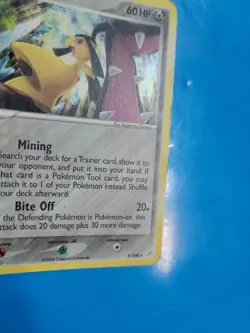 Pokemon TCG Mawile EX Crystal Guardians 9/100 Holo Holo Rare LP/MP - Image 5
