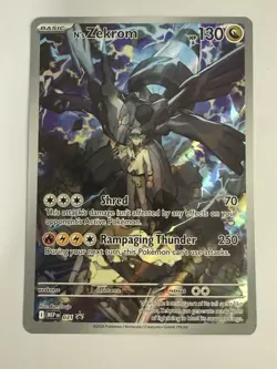 N’s Zekrom 031 Black Star Promo, Mega Evolution Ascended Heroes, Pokemon TCG, NM - Image 2