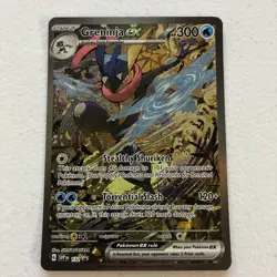 Rare Pokemon Greninja EX Promo #132 Scarlet and Violet Series - Image 3