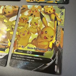 Pikachu V-Union Full Set SWSH139-142 Pokemon Celebrations Promo NM - Image 3