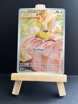 Pokemon Yamper 099/094 Me02 Phantasmal Flames Holo IR EN / NM - Image 1