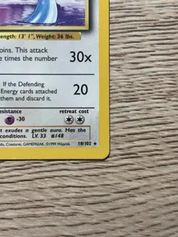 Dragonair 18/102 Base Set Unlimited Rare - Moderate Played - Image 3