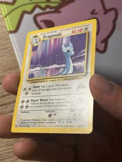 Dragonair 18/102 Base Set Unlimited Rare - Moderate Played - Image 5
