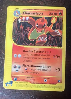 Pokemon TCG Charmeleon 73/165 Expedition Base Set Non Holo Uncommon - Image 1