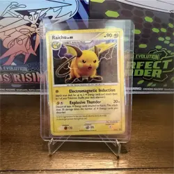 Pokemon TCG Raichu DP21 Pokemon Promos 2008 English 90 HP Holo Promo Stage 1 - Image 1