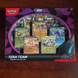 Pokemon TCG Tera Team Premium Collection Box English 2024 MPN 290-41208 - Image 1