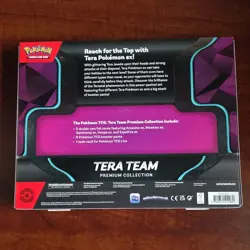 Pokemon TCG Tera Team Premium Collection Box English 2024 MPN 290-41208 - Image 2