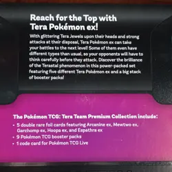 Pokemon TCG Tera Team Premium Collection Box English 2024 MPN 290-41208 - Image 3