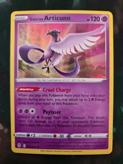 Galarian Articuno 063/203 Holo R Evolving Skies Holo NM/M Pokemon - Image 1