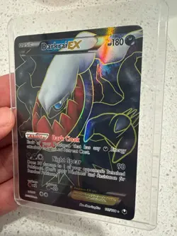 2012 Pokemon Darkrai EX Full Art #107/108 Dark Explorers Holo Ultra Rare - Image 1