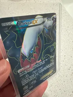 2012 Pokemon Darkrai EX Full Art #107/108 Dark Explorers Holo Ultra Rare - Image 2