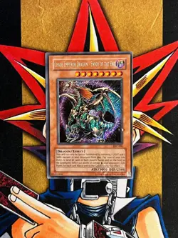 IOC-000 Chaos Emperor Dragon - Envoy Of The End Secret Rare UNL Ed HP Yugioh - Image 1