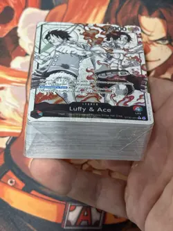 GOD DECK ALL Alt Art Deck 🔥 Luffy & Ace ST30 UNOPENED Bandai One Piece TCG - Image 1