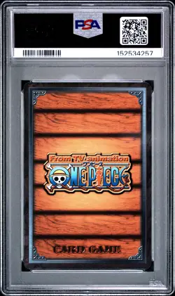 PSA 10 Luffy POP 1 #W14 One Piece 2002 ASSAULT ON BAROQUE WORKS C57 - Image 2