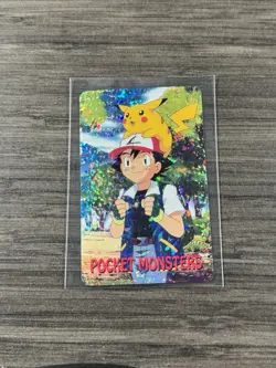 Beedrill 1999 Pocket Monster Pokemon Vintage Poker Card Holo Back Nintendo - Image 2