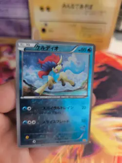 Pokemon Karte Card Holo Keldeo Everyone's Exciting Battle Promo japanese Exc- - Image 5
