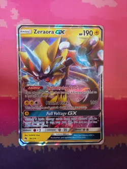 Pokemon Card Zeraora GX Lost Thunder 86/214 Near Mint - Image 1