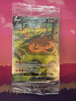 Pokemon Card Charizard V SWSH260 SWSH261 SWSH262 SEALED Near Mint - Image 1