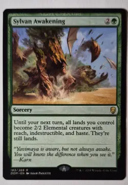 Sylvan Awakening Dominaria Regular - Image 1