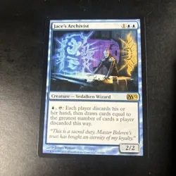 Jace's Archivist Core Set 2012 (M12) Regular LP - Image 1