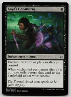 Near Mint - MTG Kaya's Ghostform War of the Spark 094/264 Regular Common - Image 1
