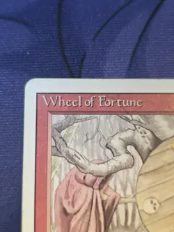Wheel of Fortune Revised Edition MTG LP To MP Condition - Image 3
