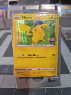 Pikachu 028/078 Pokemon GO GameStop Promo SEALED Mint/NM - Image 1