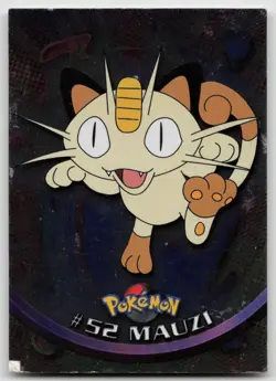 Mauzi 52 Holo - Topps Series 1 Blaues Logo - DE - PL - Pokemon - Image 1