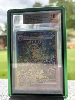 2024 Pokemon Leafeon ex SAR Terastal Festival SV8a #200 BGS 10 Pristine (no PSA) - Image 1