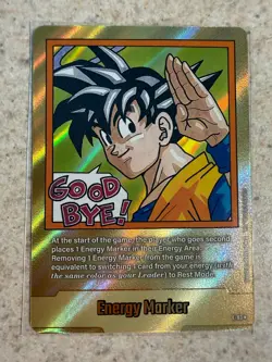 Dragon Ball Fusion World Energy Marker Gold E-83 SB02 Manga Booster 02 - Image 1