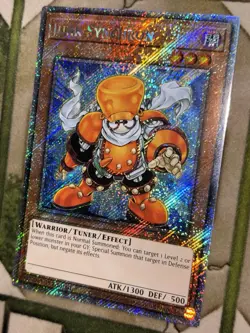 YuGiOh JUNK SYNCHRON Platinum Secret Rare RA03-EN199 - Image 1