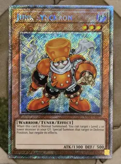 YuGiOh JUNK SYNCHRON Platinum Secret Rare RA03-EN199 - Image 2