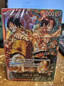 ONE PIECE ENGLISH TCG: (ST-30) Starter Deck EX: Luffy & Ace BRICK ONLY SEALED - Image 1