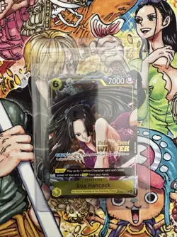 One Piece Eng - Boa Hancock P-115 Release Winner OP-15 - Sealed - Image 1