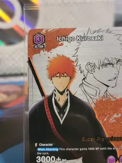 Ichigo & Kurapika SEALED Super Prerelease Participation PROMOS - Image 3