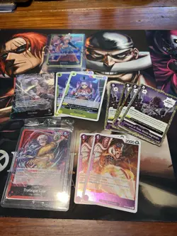 One Piece TCG Card Game Custom Mixed Lot - Image 1