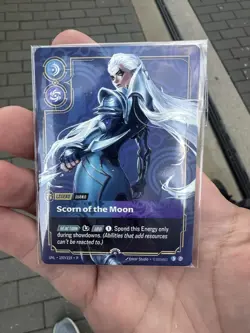 Metal Diana - Scorn Of The Moon Prize Wall Promo Card Riftbound LoL Unleashed - Image 1